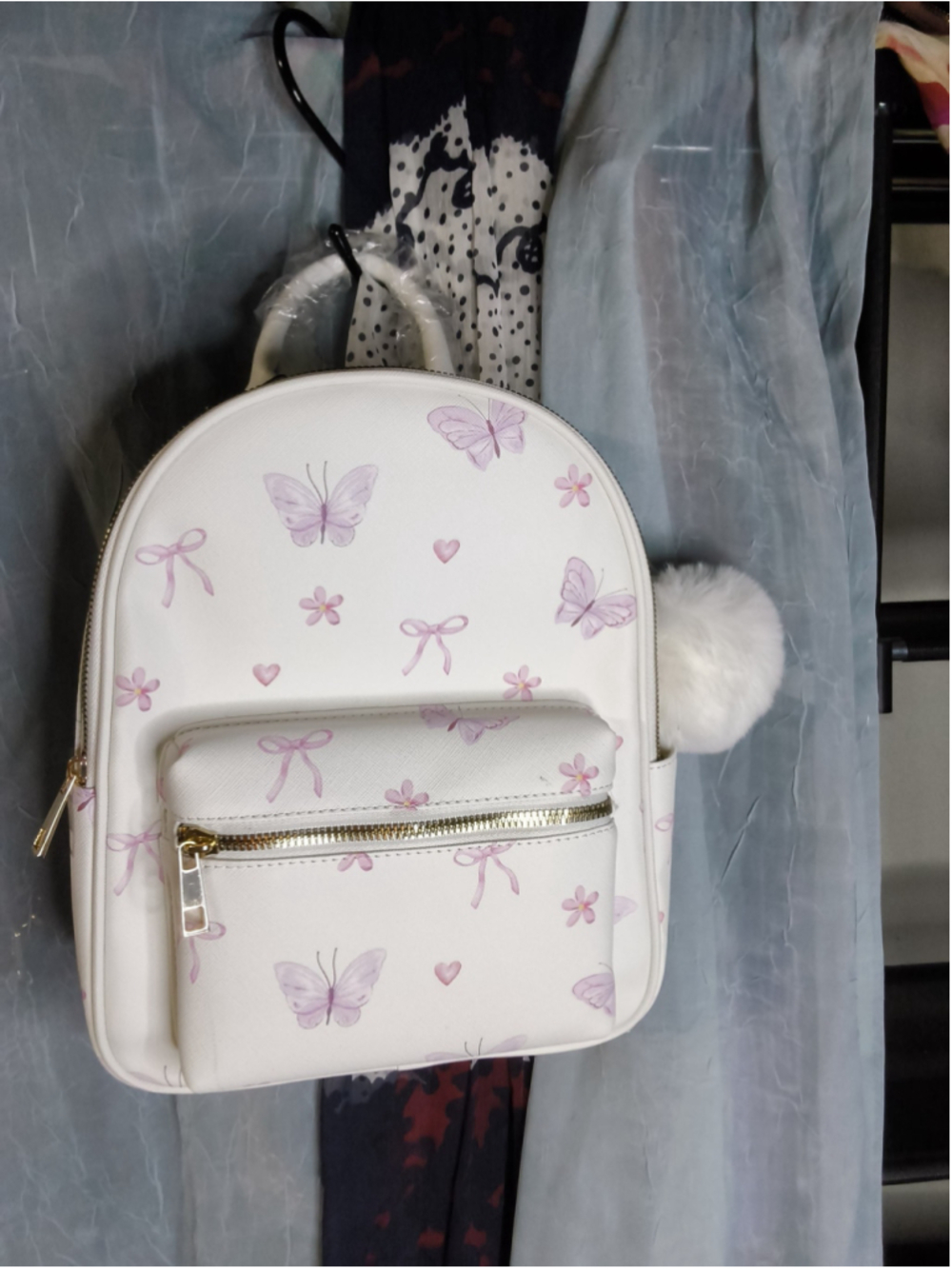 Like Dreams Pink Butterflies Mini Backpack